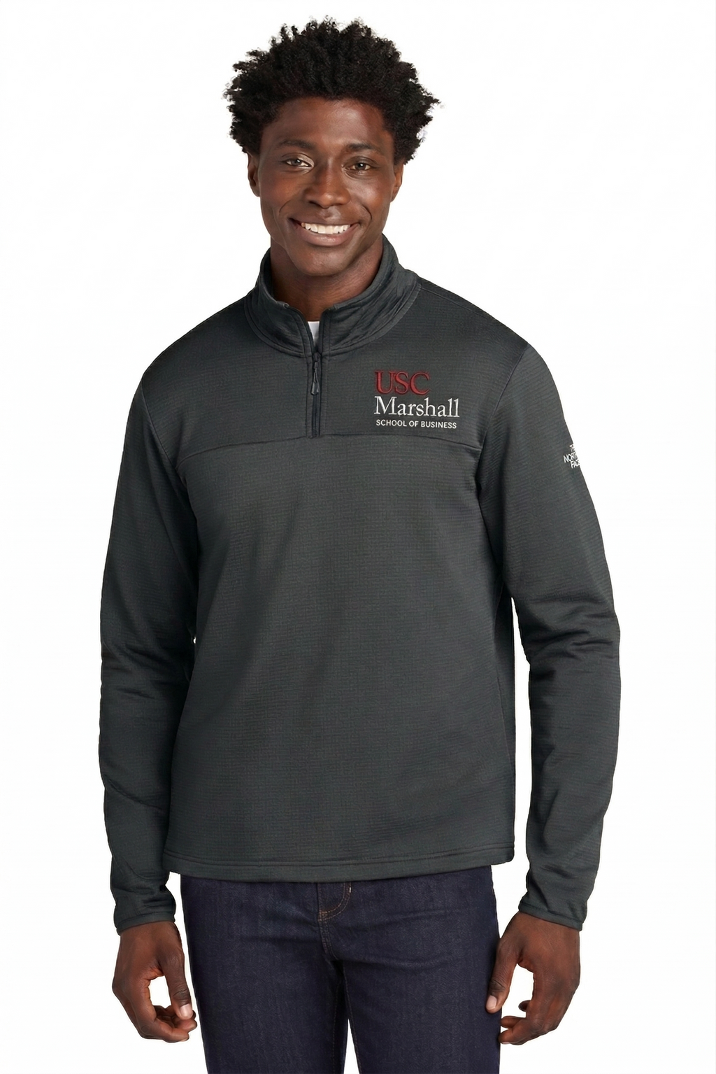Marshall X The North Face® Men's Aim 1/4-Zip Fleece