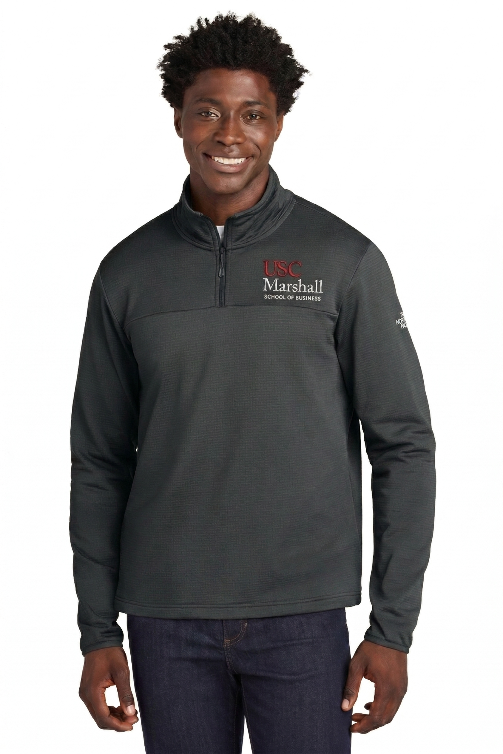 Marshall X The North Face® Men's Aim 1/4-Zip Fleece