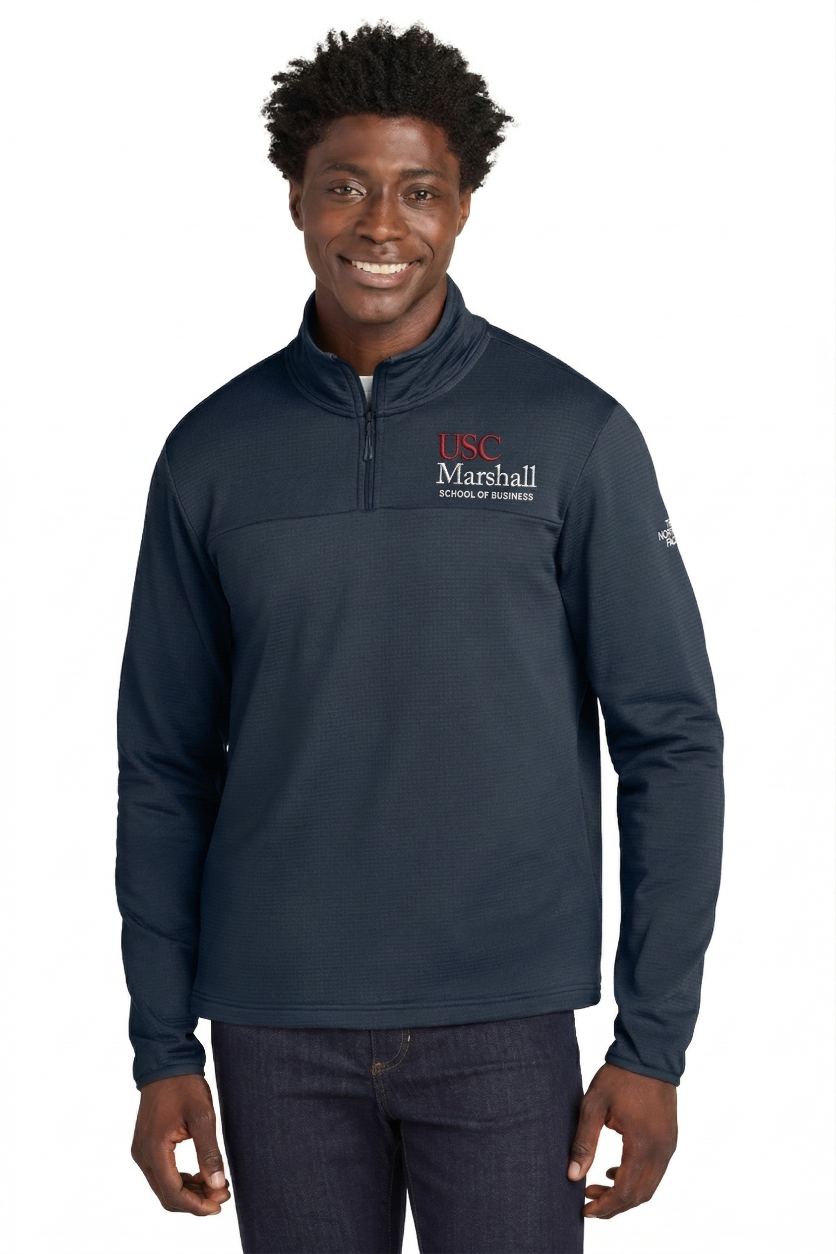 Marshall X The North Face® Men's Aim 1/4-Zip Fleece