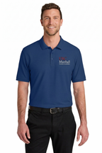 Marshall X Port Authority® Men's Wearever Signature Pique Polo