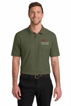 Marshall X Port Authority® Men's Wearever Signature Pique Polo