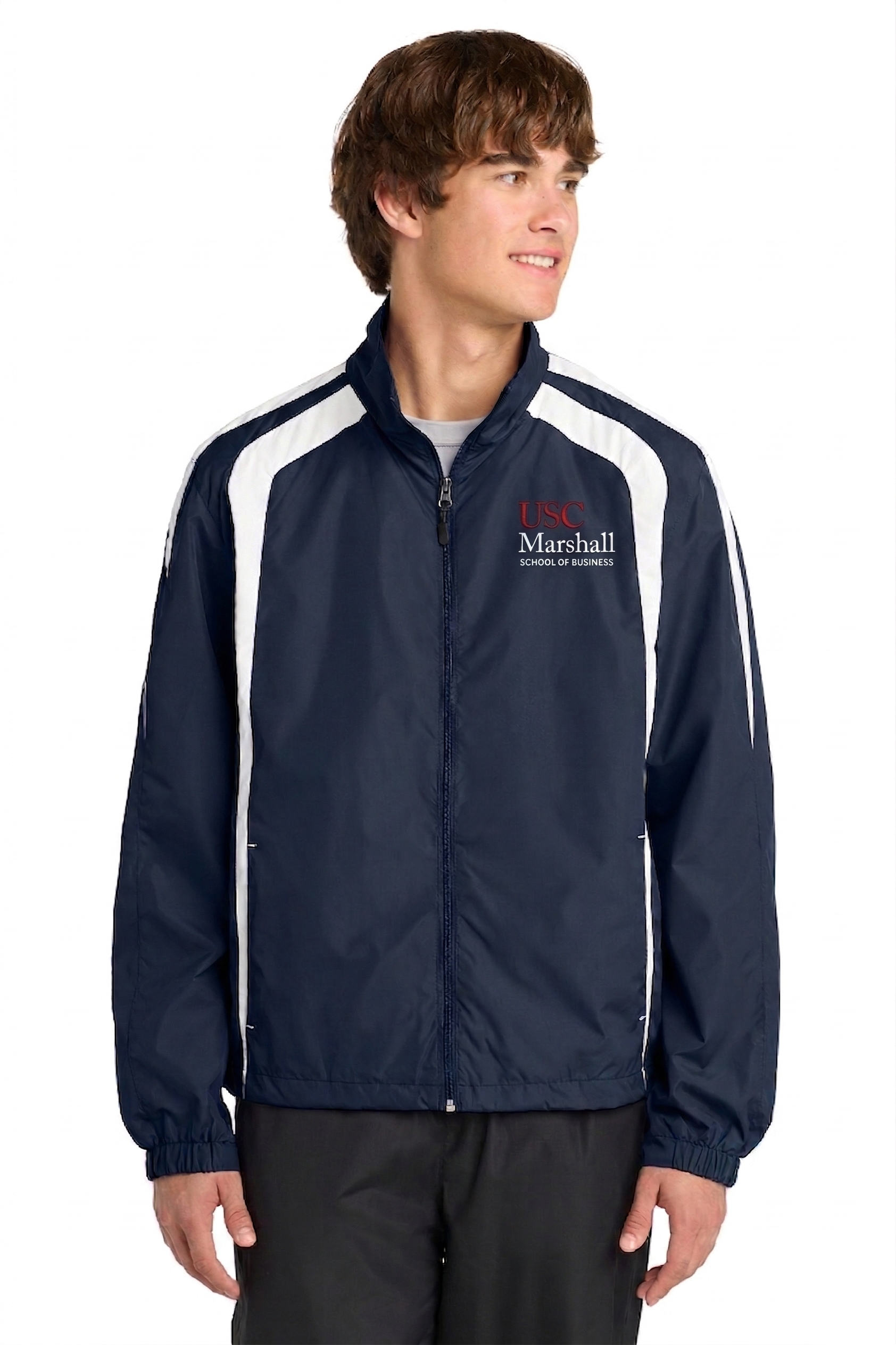 Marshall X Sport-Tek® Colorblock Raglan Jacket