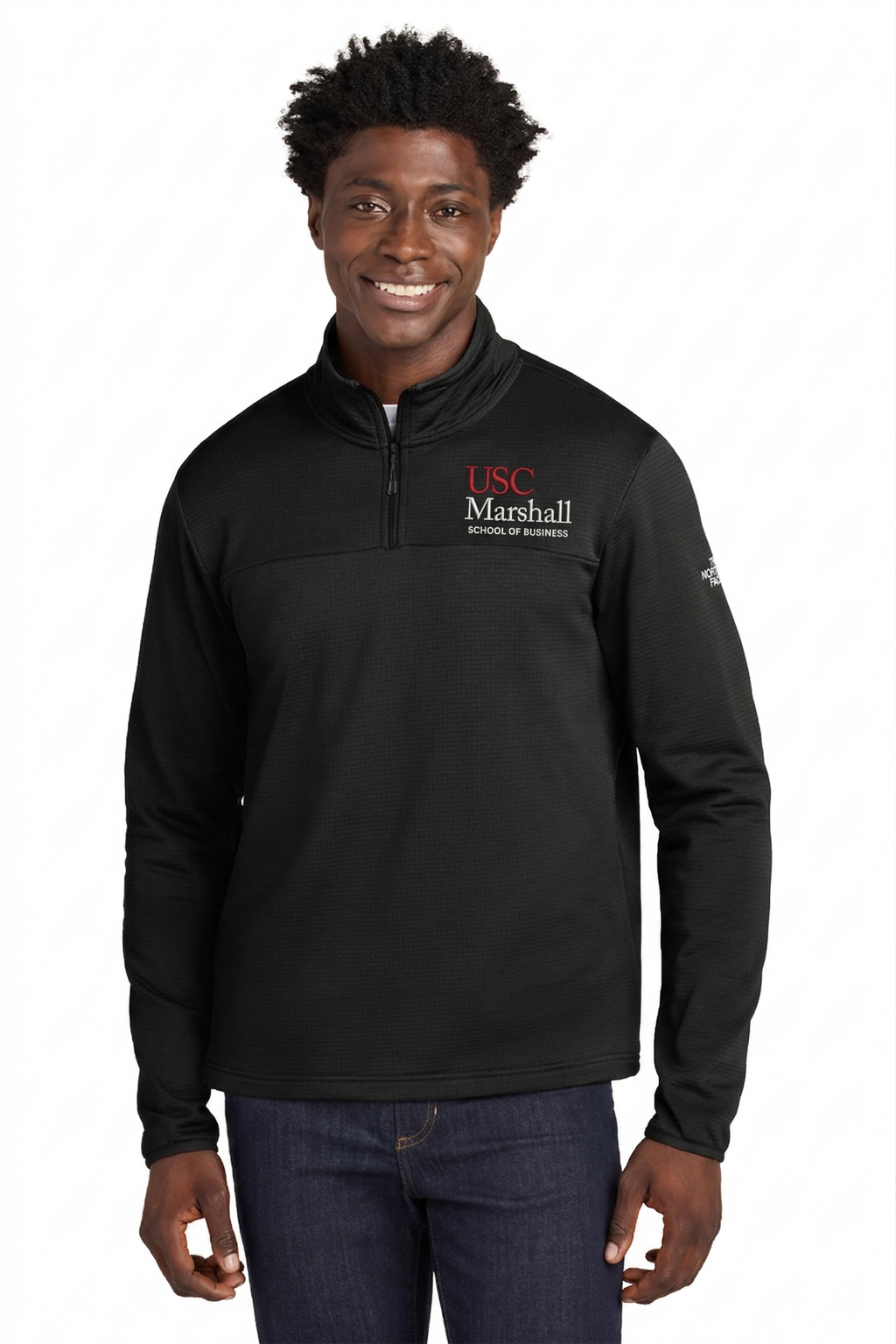 Marshall X The North Face® Men's Aim 1/4-Zip Fleece