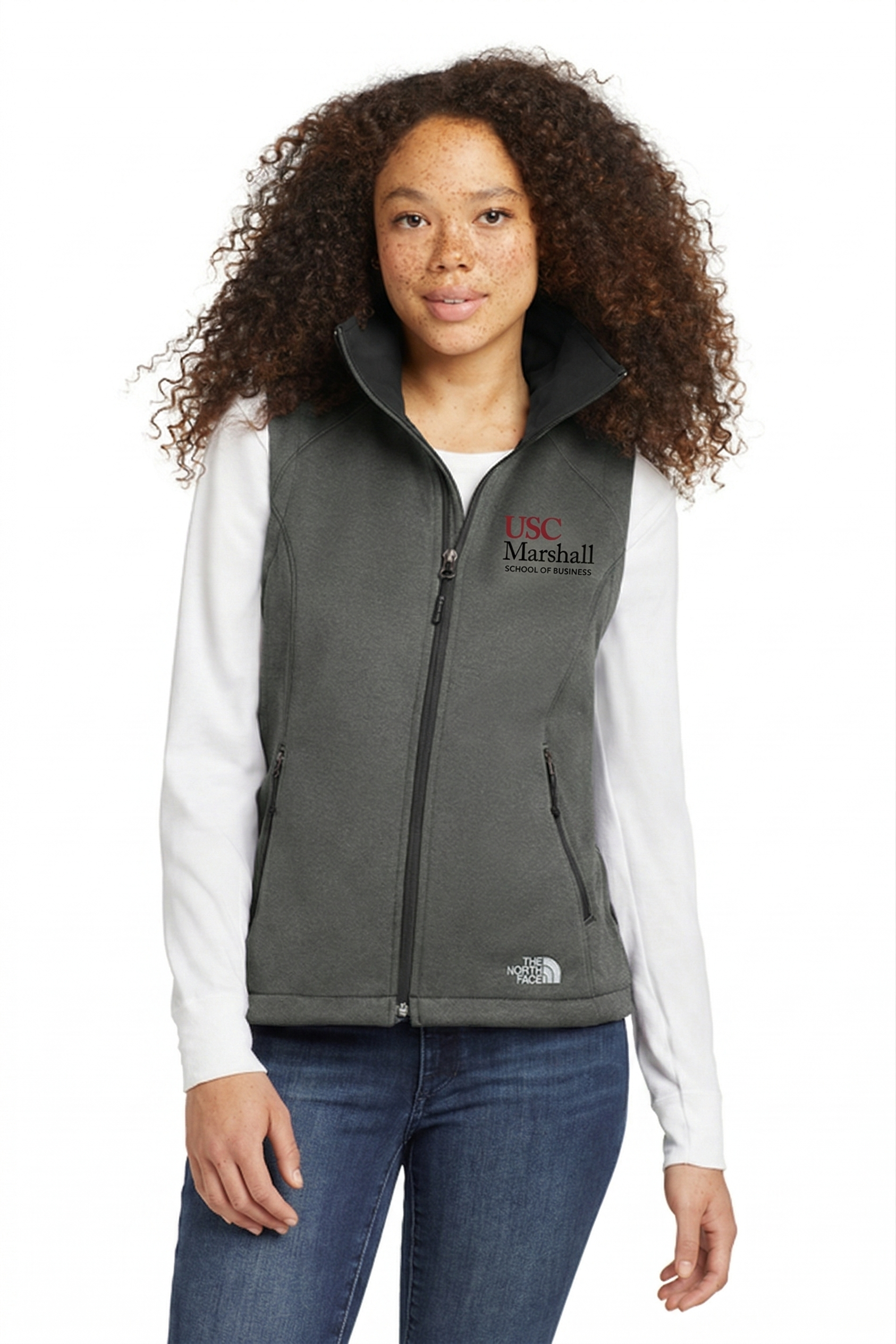Marshall X The North Face® Women's Ridgewall Soft Shell Vest