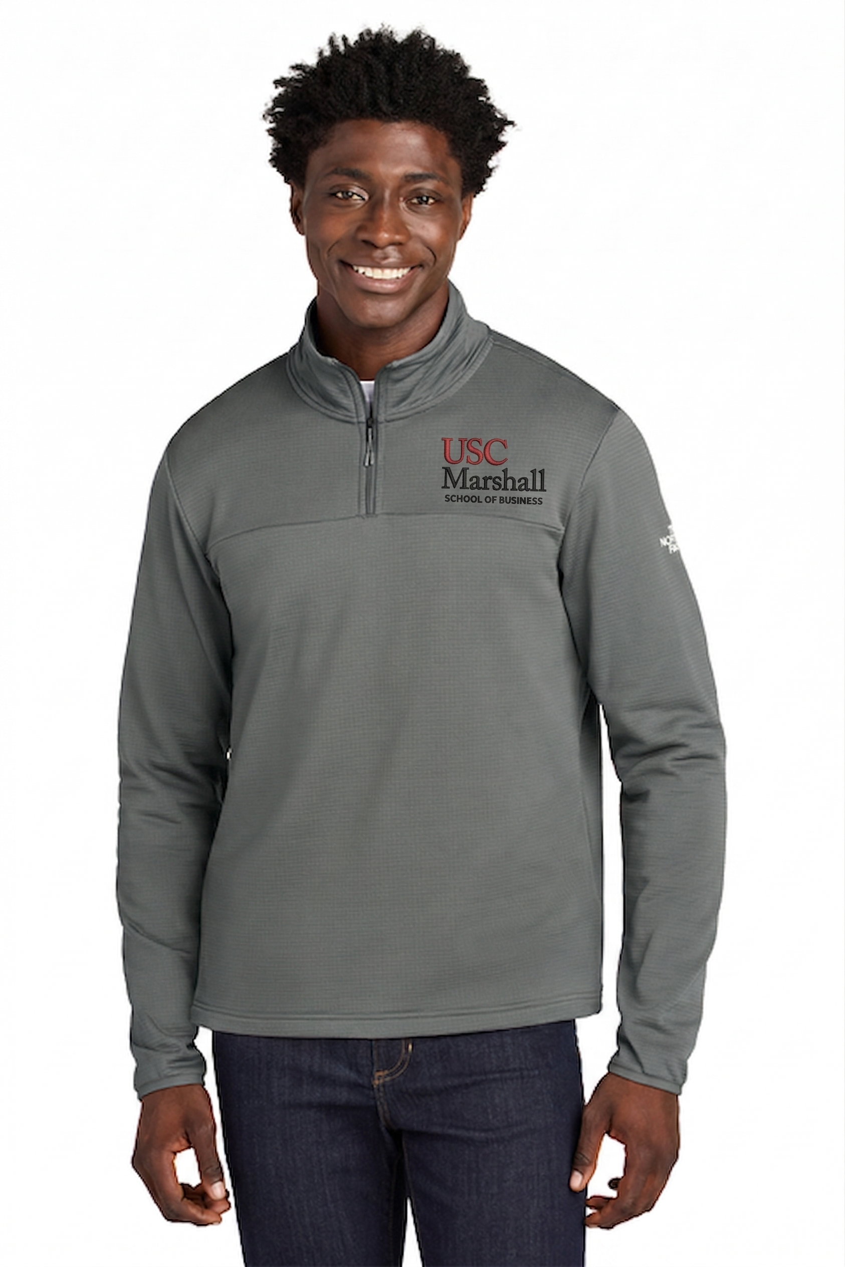 Marshall X The North Face® Men's Aim 1/4-Zip Fleece