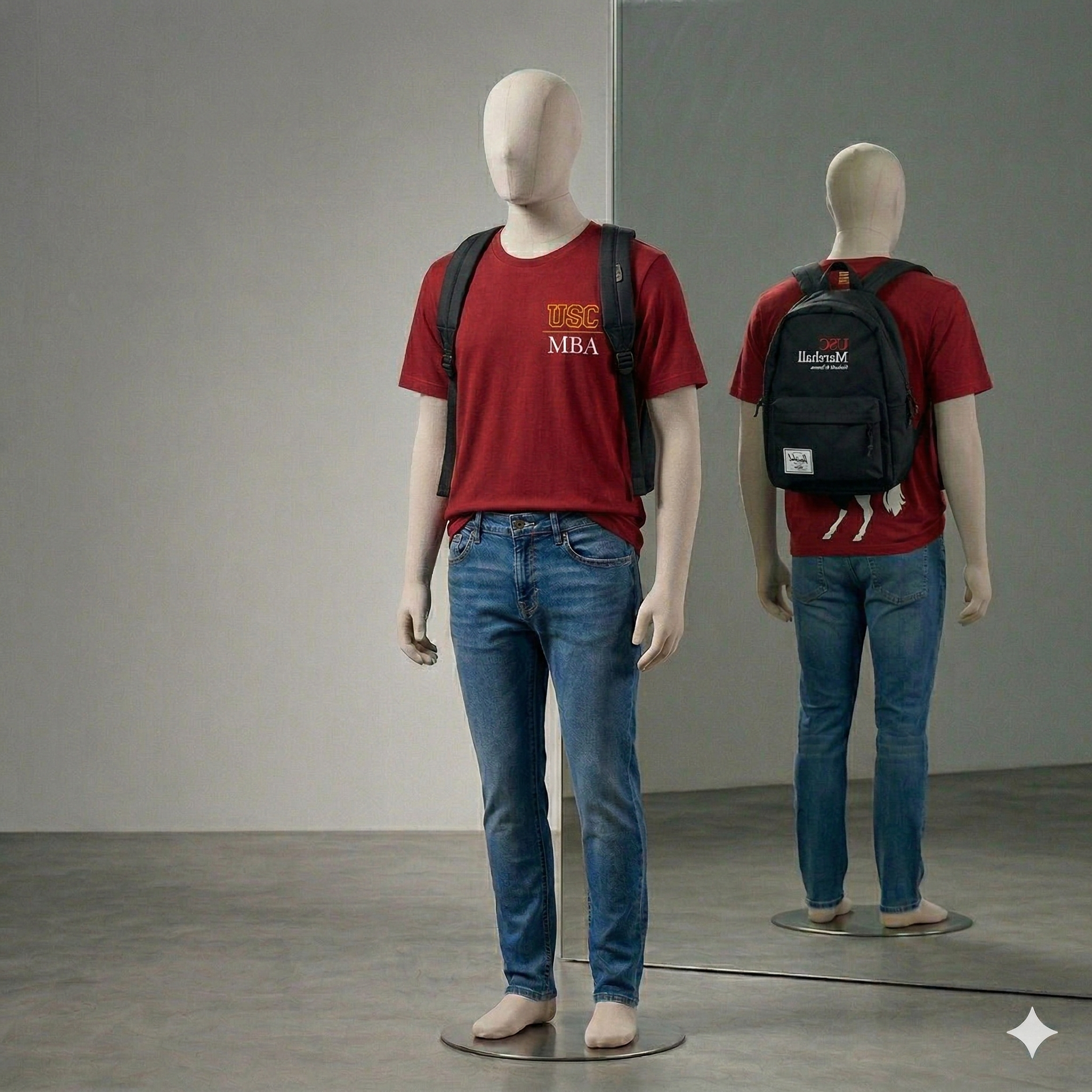 Marshall x Herschel Embroidered Daypack